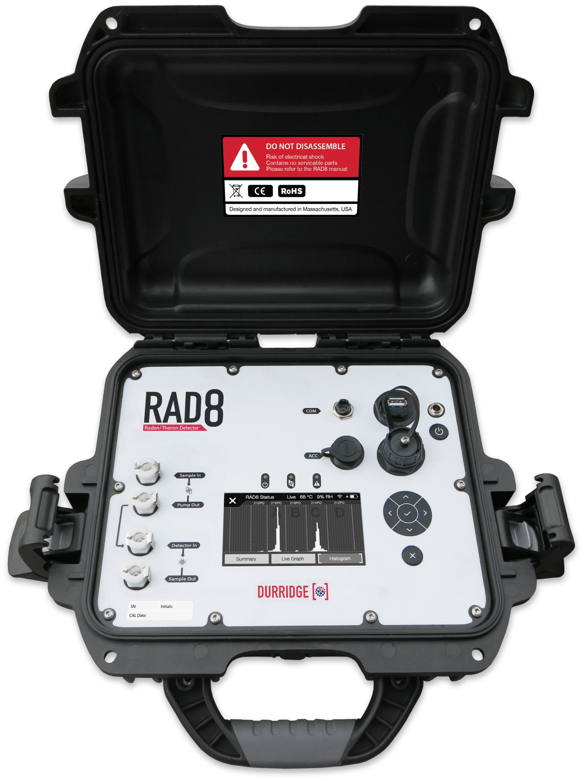Radonova lanserar radoninstrumentet RAD8 – för säker mätning med kort svarstid i krävande miljöer